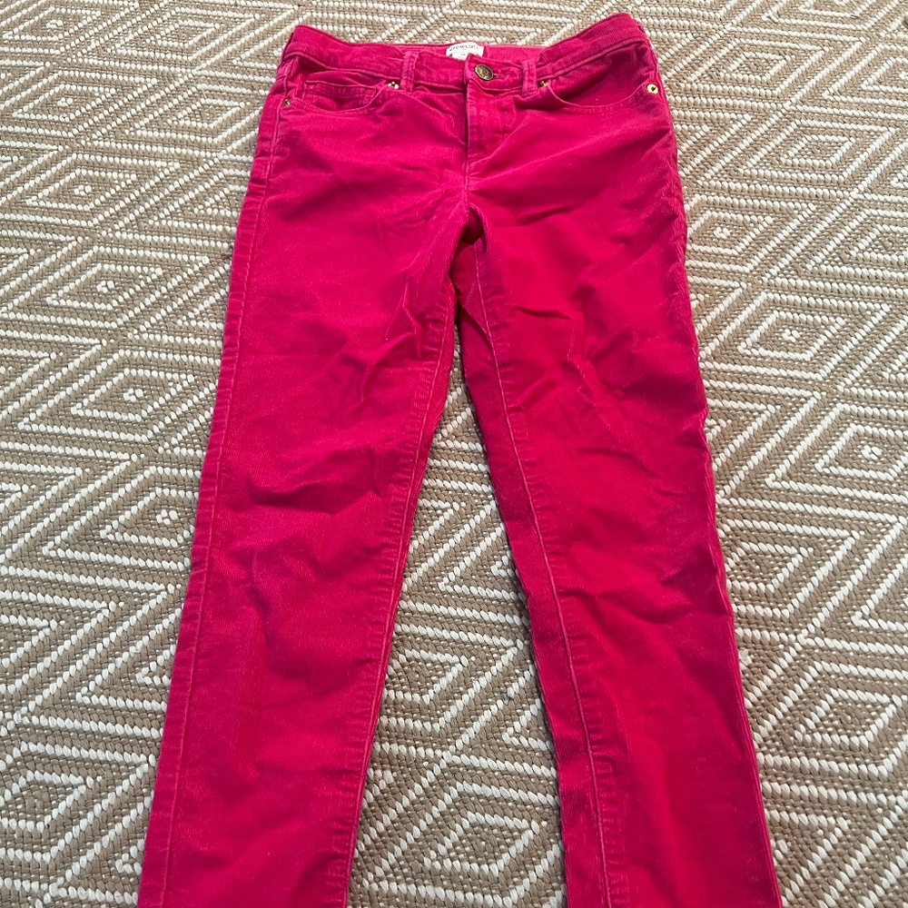 Girls size 10 Crewcuts corduroys